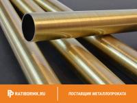 Труба латунная 70х10 мм ЛС59-1