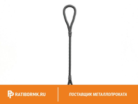 Строп канатный 1СК 6,3т D=27мм L=5м ГОСТ 25573-82