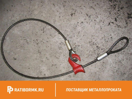 Строп канатный 1СК 4т D=22,5мм L=6м ГОСТ 25573-82